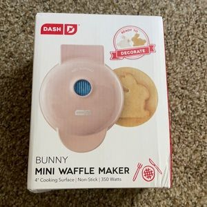 Dash Bunny Mini Waffle Maker